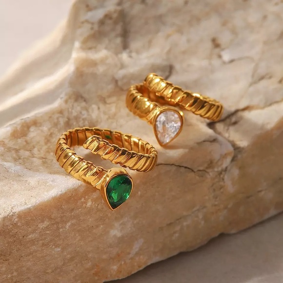 Adjustable ring - Waterproof Stainless Steel - Picture 2 of 3